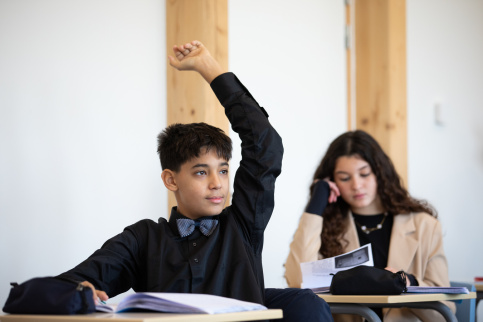 Les élèves du collège Marcel Callo