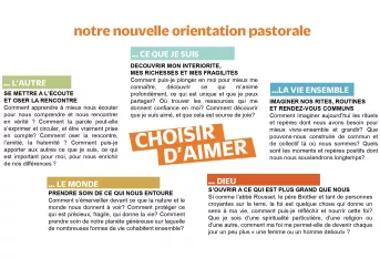 synthese sur l'orientation pastorale choisir d'aimer
