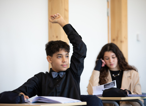 Les élèves du collège Marcel Callo