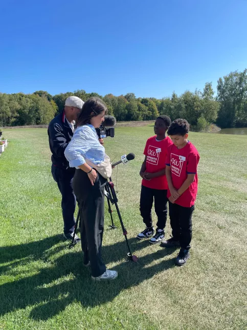 Interview de deux élèves en classe de 5ème