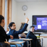 Une salle de classe du collège 